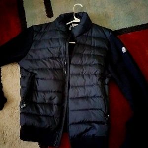 Moncler jacket sweater sleeves